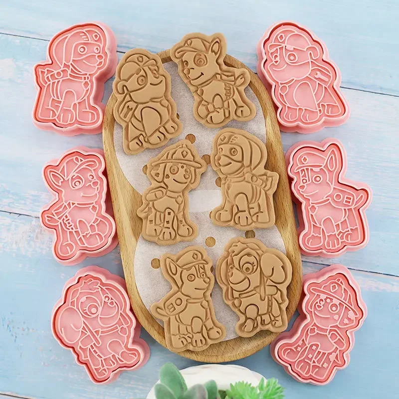Baking Kitchen Set - ชุดพิมพ์คุกกี้ PAWS PATROLS ลายอนิเมะน่ารัก แม่พิมพ์อบขนม 3