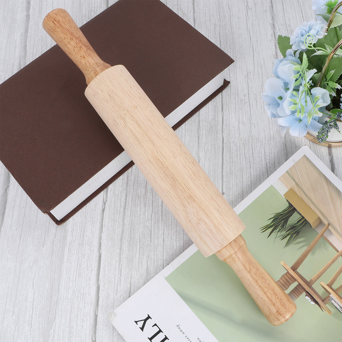 ไม้นวดแป้งไม้ยางพาราคุณภาพพรีเ - Kitchen Roller Baking บทวิจารณ์และราคา